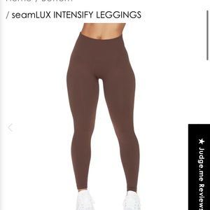 ILUS label seamLUX intensify leggings - chicory coffee